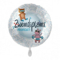 Zwemdiploma Folie Ballon - 43 cm - Ballonnenshop.nl