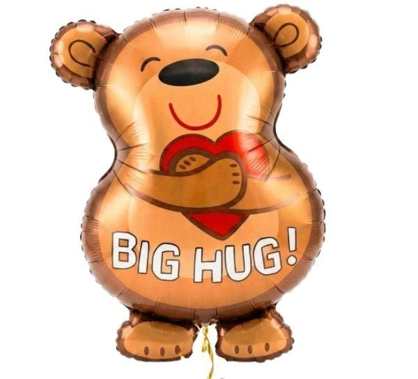 Big Hug beerballon als liefdevolle knuffel op afstand